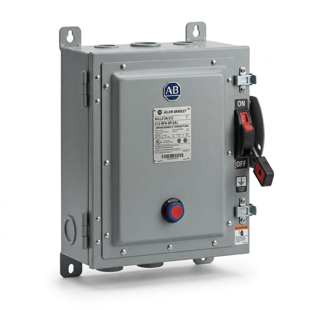 ALLEN-BRADLEY 512-BFB-6P-24J ARRANCADORES A TENSION PLENA
