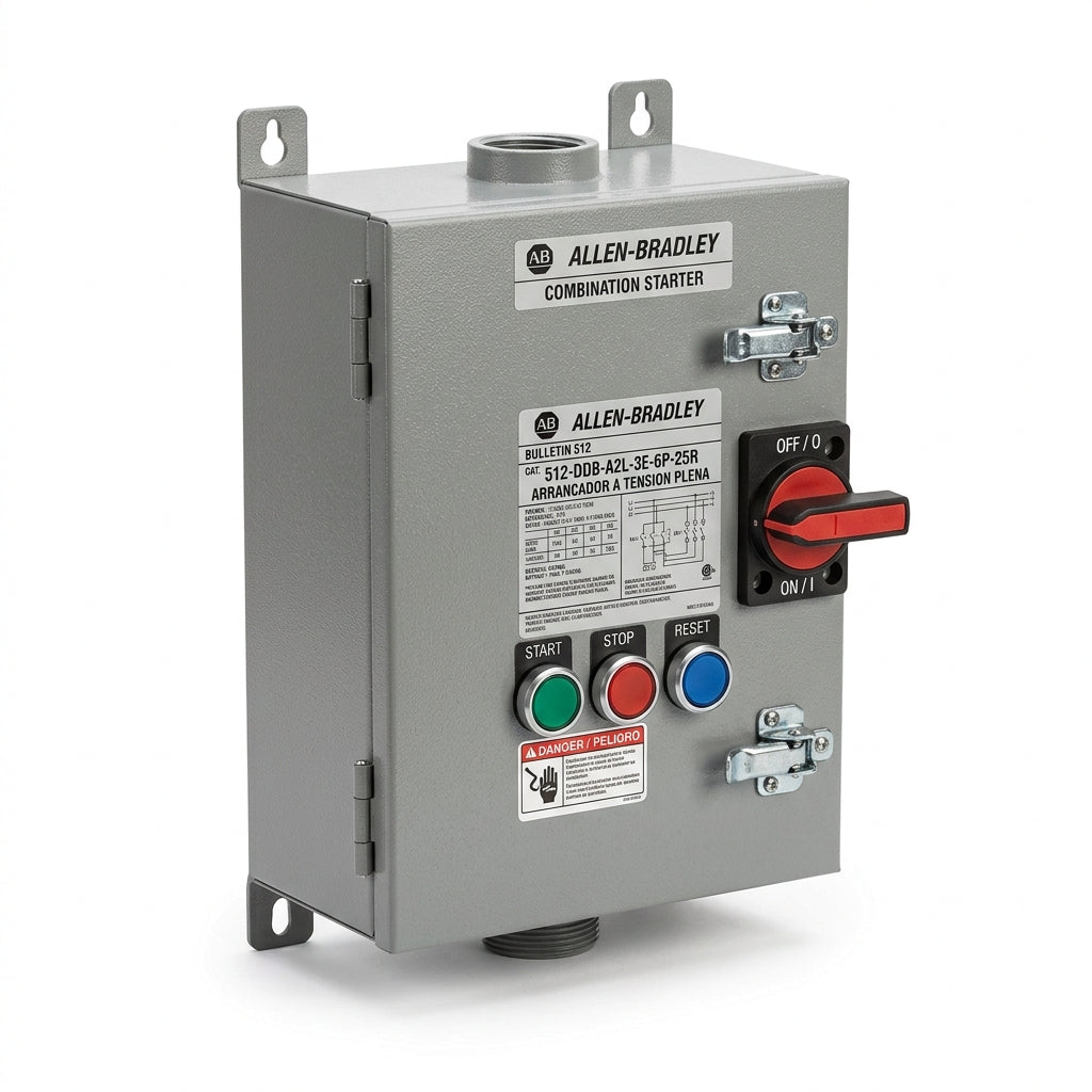ALLEN-BRADLEY 512-DDB-A2L-3E-6P-25R ARRANCADORES A TENSION PLENA