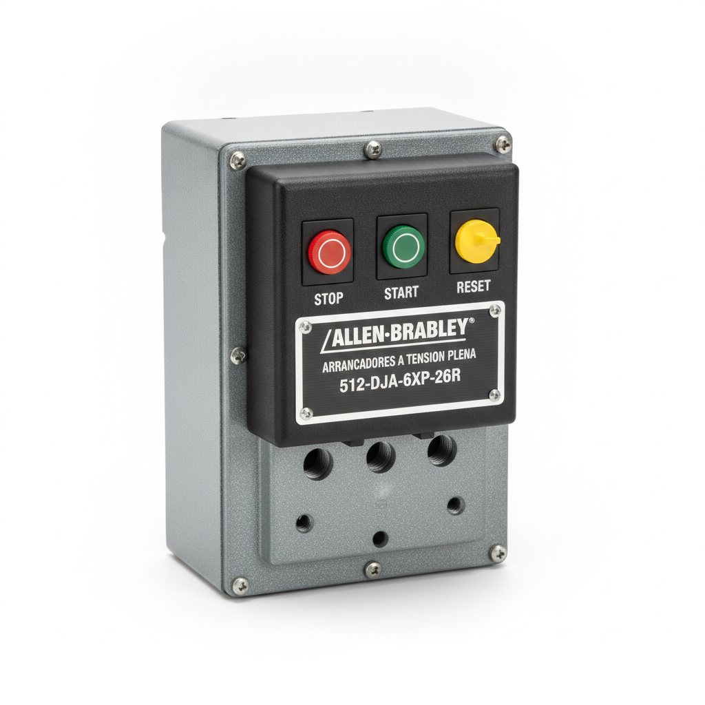ALLEN-BRADLEY 512-DJA-6XP-26R ARRANCADORES A TENSION PLENA