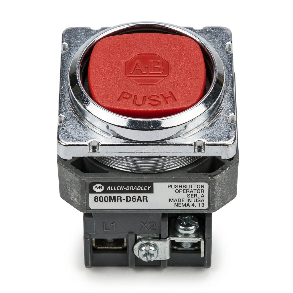 ALLEN-BRADLEY 800MR-D6AR BOTONES PULSADORES BOTONERAS Y ACCESORIOS