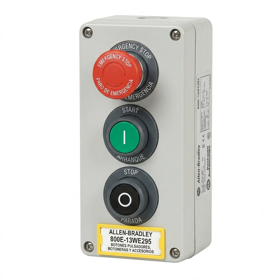 ALLEN-BRADLEY 800E-13WE295 BOTONES PULSADORES BOTONERAS Y ACCESORIOS