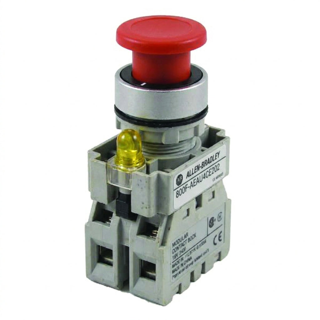 ALLEN-BRADLEY 800F-AEAU4CE202 BOTONES PULSADORES BOTONERAS Y ACCESORIOS