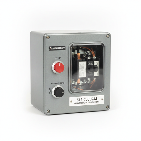 ALLEN-BRADLEY 512-CJCD24J ARRANCADORES A TENSION PLENA