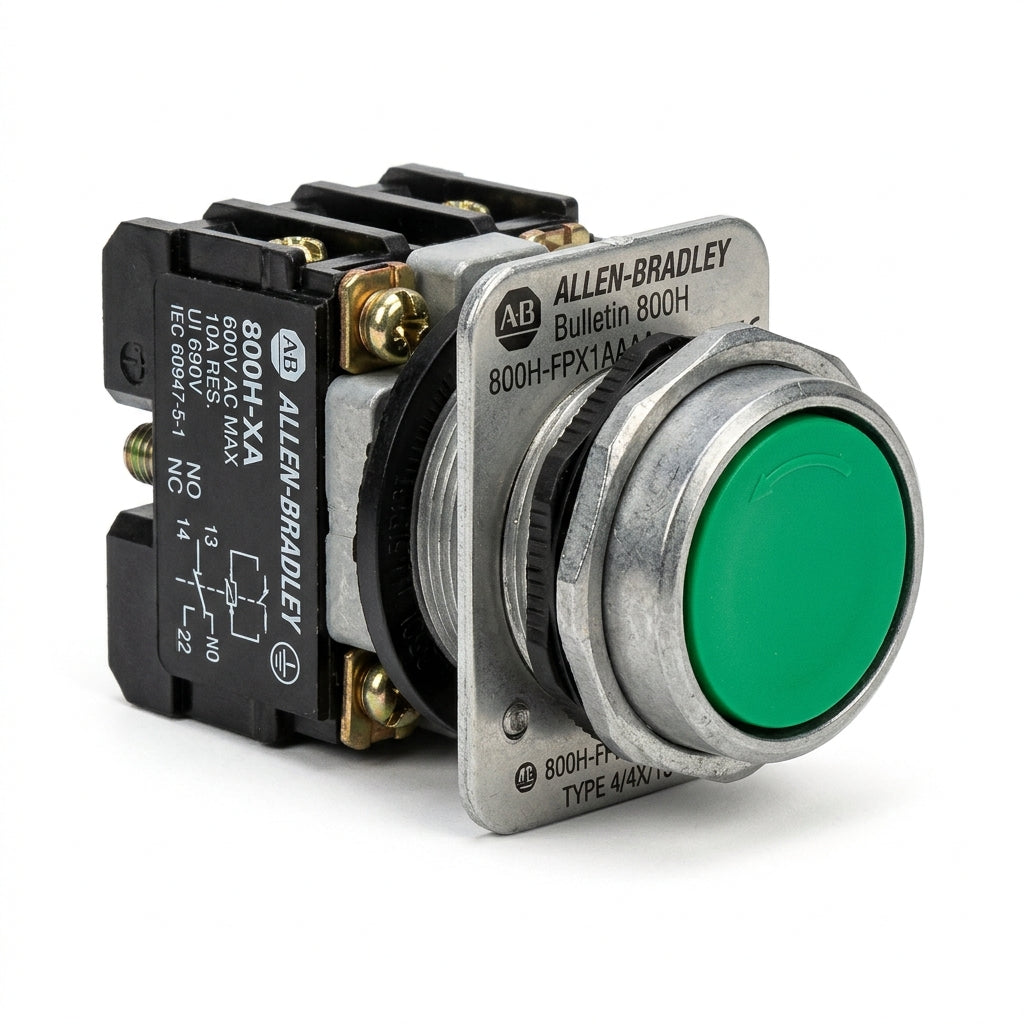 ALLEN-BRADLEY 800H-FPX1AAAA BOTONES PULSADORES BOTONERAS Y ACCESORIOS