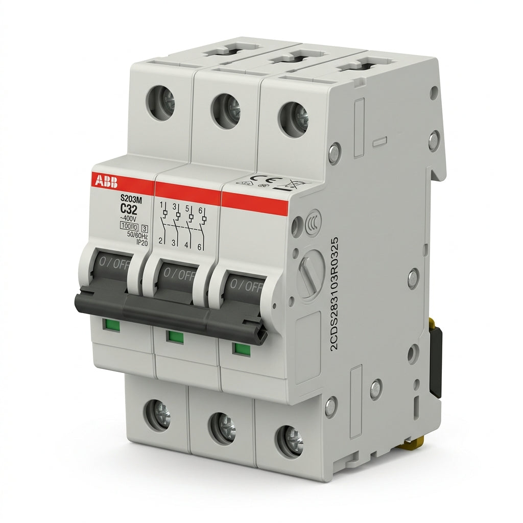 ABB 2CDS283103R0325 INTERRUPTORES TERMOMAGNETICOS MINIATURA RIEL DIN