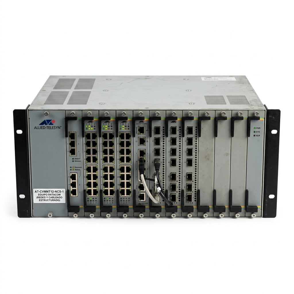 ALLIED-TELESYN AT-CVMNT12-NCS-1 EQUIPO DATACOM (REDES Y CABLEADO ESTRUCTURADO)
