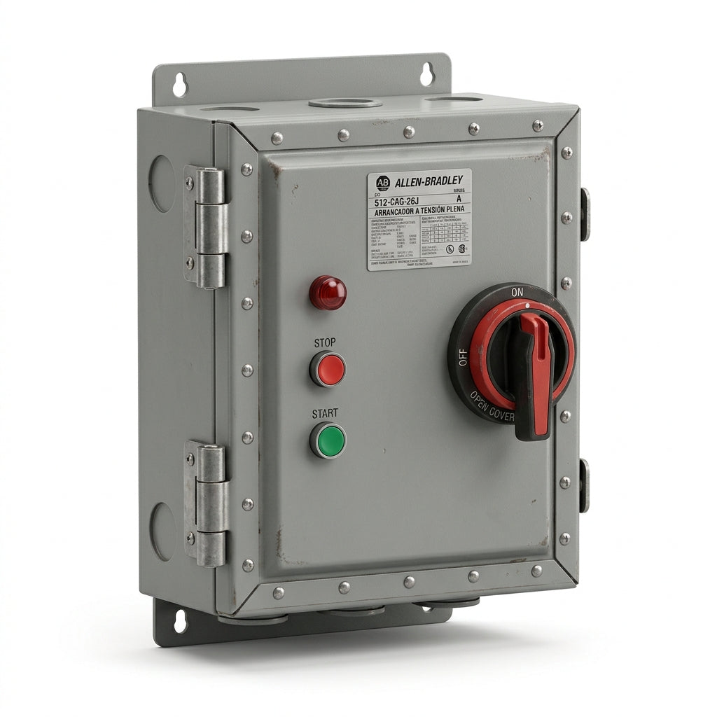 ALLEN-BRADLEY 512-CAC-26J ARRANCADORES A TENSION PLENA