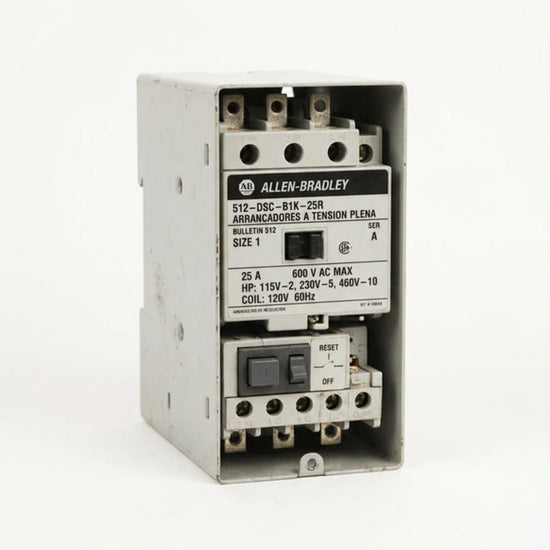 ALLEN-BRADLEY 512-DSC-B1K-25R ARRANCADORES A TENSION PLENA