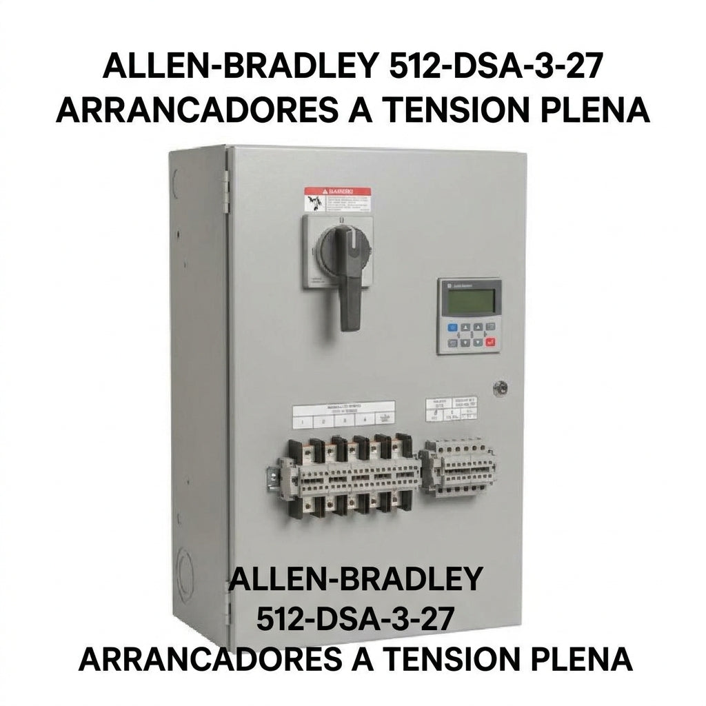 ALLEN-BRADLEY 512-DSA-3-27 ARRANCADORES A TENSION PLENA