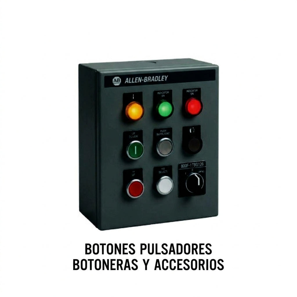 ALLEN-BRADLEY 800F-17BG126 BOTONES PULSADORES BOTONERAS Y ACCESORIOS
