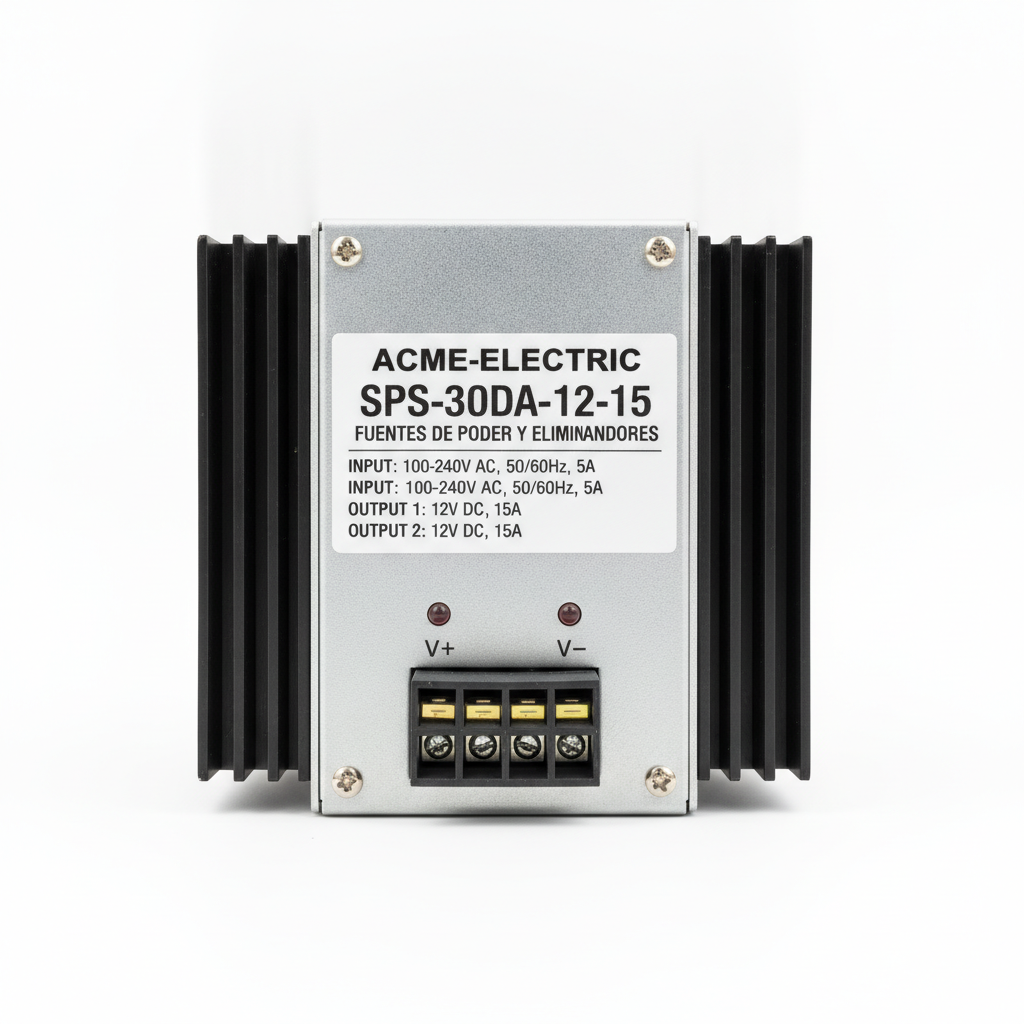 ACME-ELECTRIC SPS-30DA-12-15 FUENTES DE PODER Y ELIMINADORES