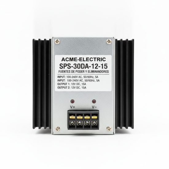 ACME-ELECTRIC SPS-30DA-12-15 FUENTES DE PODER Y ELIMINADORES