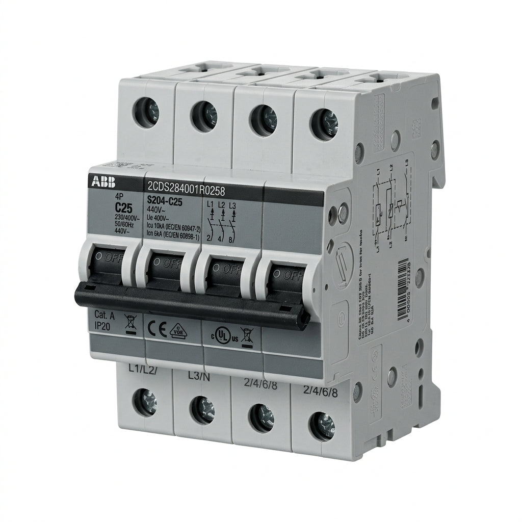 ABB 2CDS284001R0258 INTERRUPTORES TERMOMAGNETICOS MINIATURA RIEL DIN