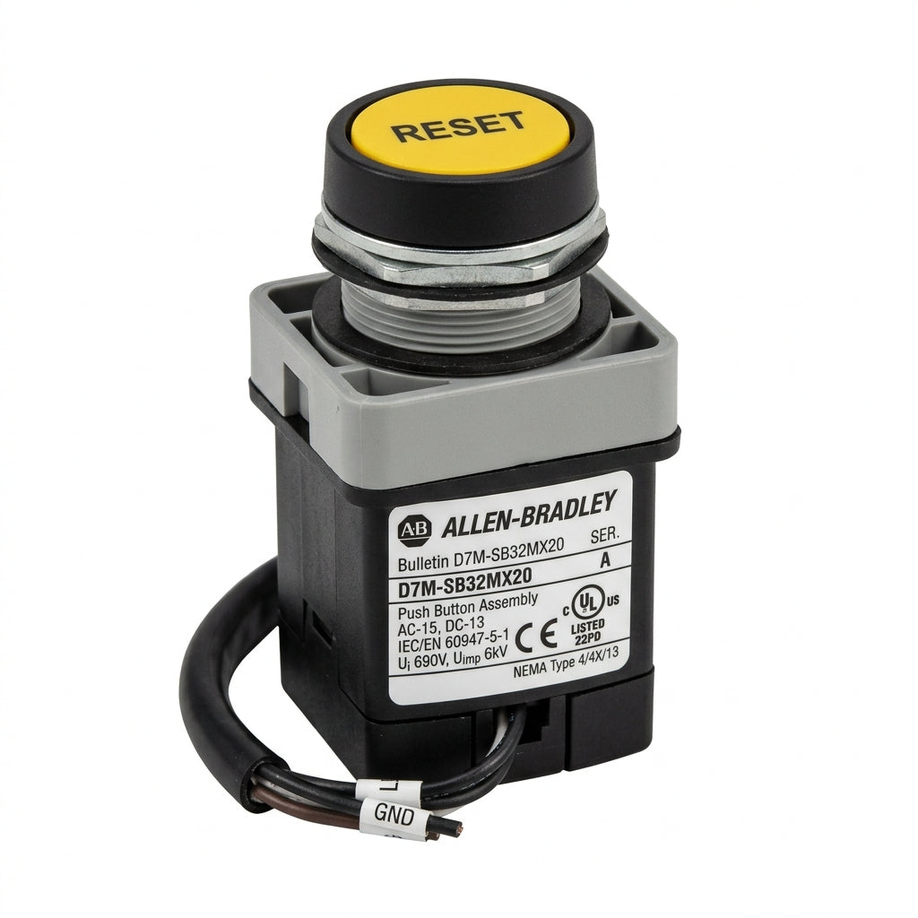 ALLEN-BRADLEY D7M-SB32MX20 BOTONES PULSADORES BOTONERAS Y ACCESORIOS