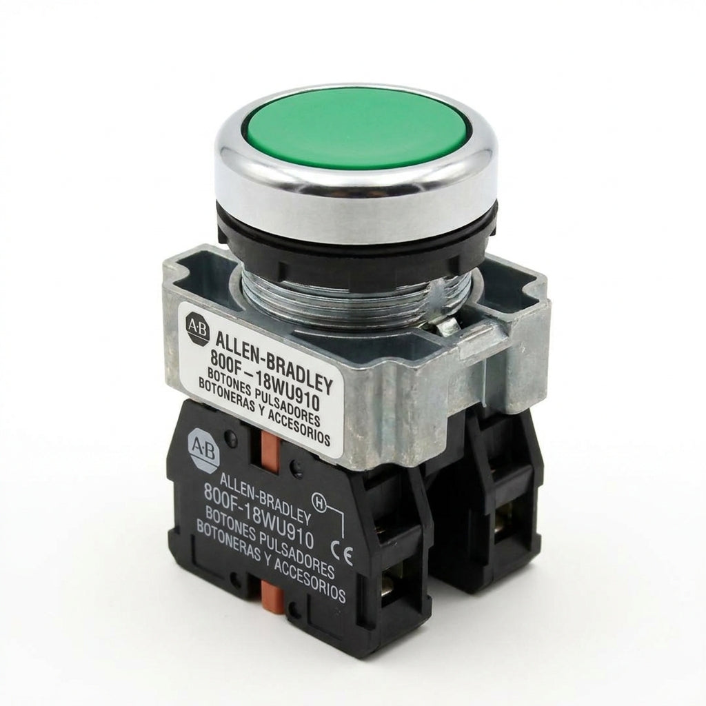 ALLEN-BRADLEY 800F-18WU910 BOTONES PULSADORES BOTONERAS Y ACCESORIOS