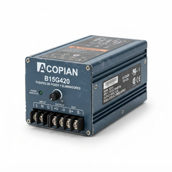 ACOPIAN B15G420 FUENTES DE PODER Y ELIMINADORES