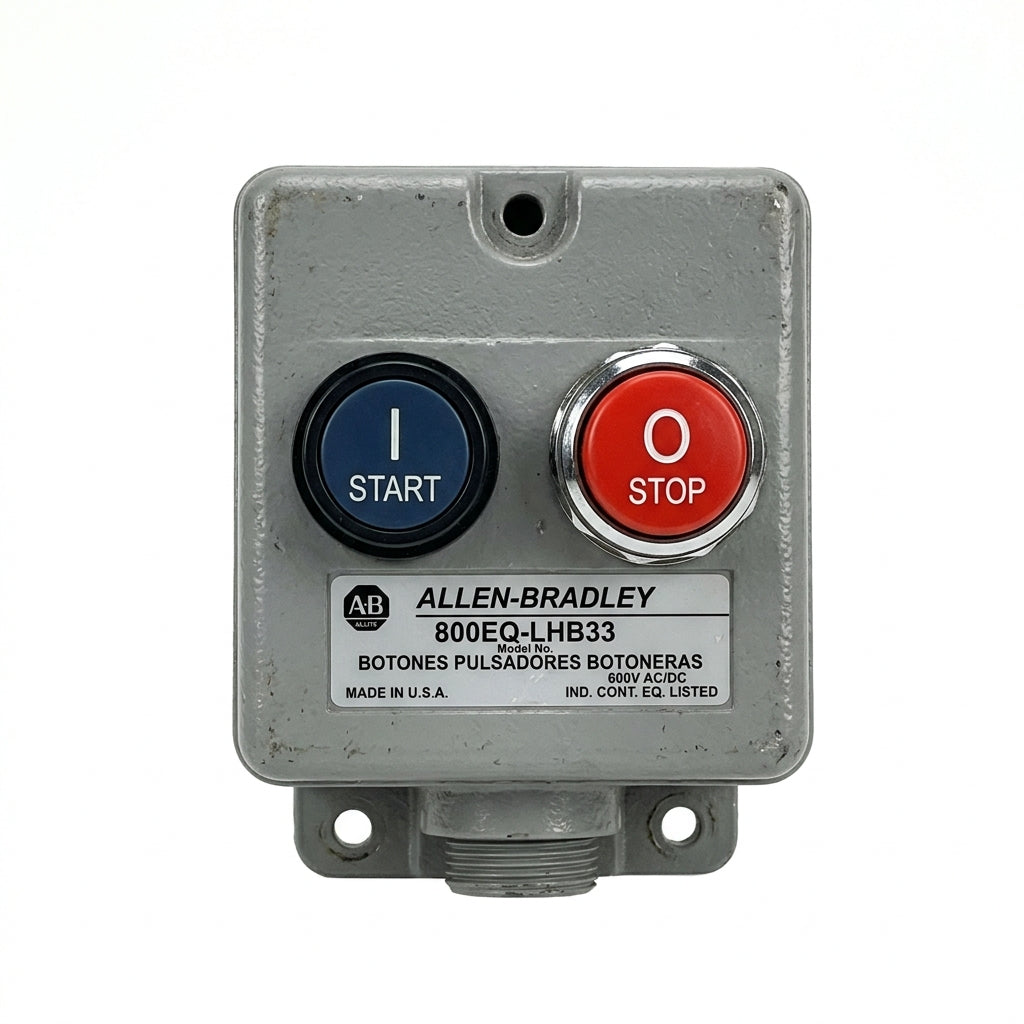 ALLEN-BRADLEY 800EQ-LHB33 BOTONES PULSADORES BOTONERAS