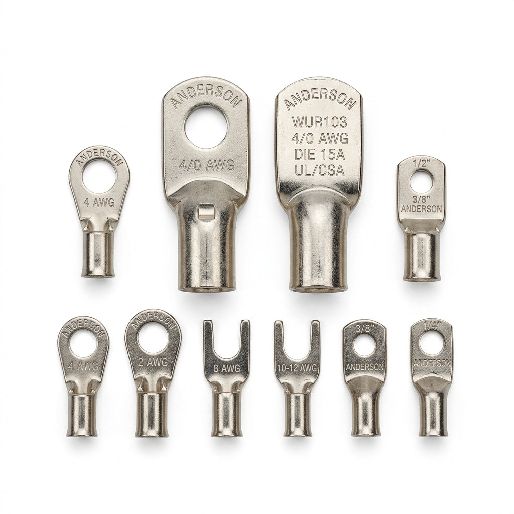 ANDERSON WUR103 TERMINALES Y ZAPATAS ELECTRICAS
