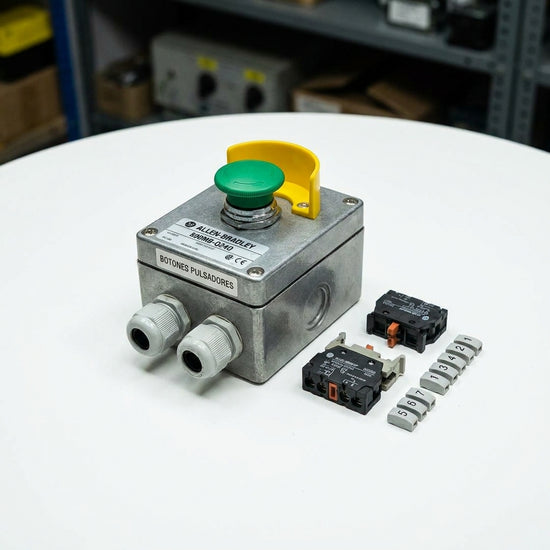 ALLEN-BRADLEY 800MB-Q24G BOTONES PULSADORES BOTONERAS Y ACCESORIOS