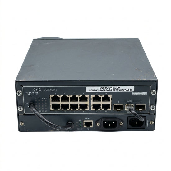 3COM 3CXSH654B EQUIPO DATACOM (REDES Y CABLEADO ESTRUCTURADO)