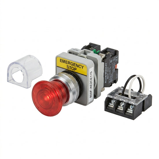 ALLEN-BRADLEY 800F-AE2CE115 BOTONES PULSADORES BOTONERAS Y ACCESORIOS