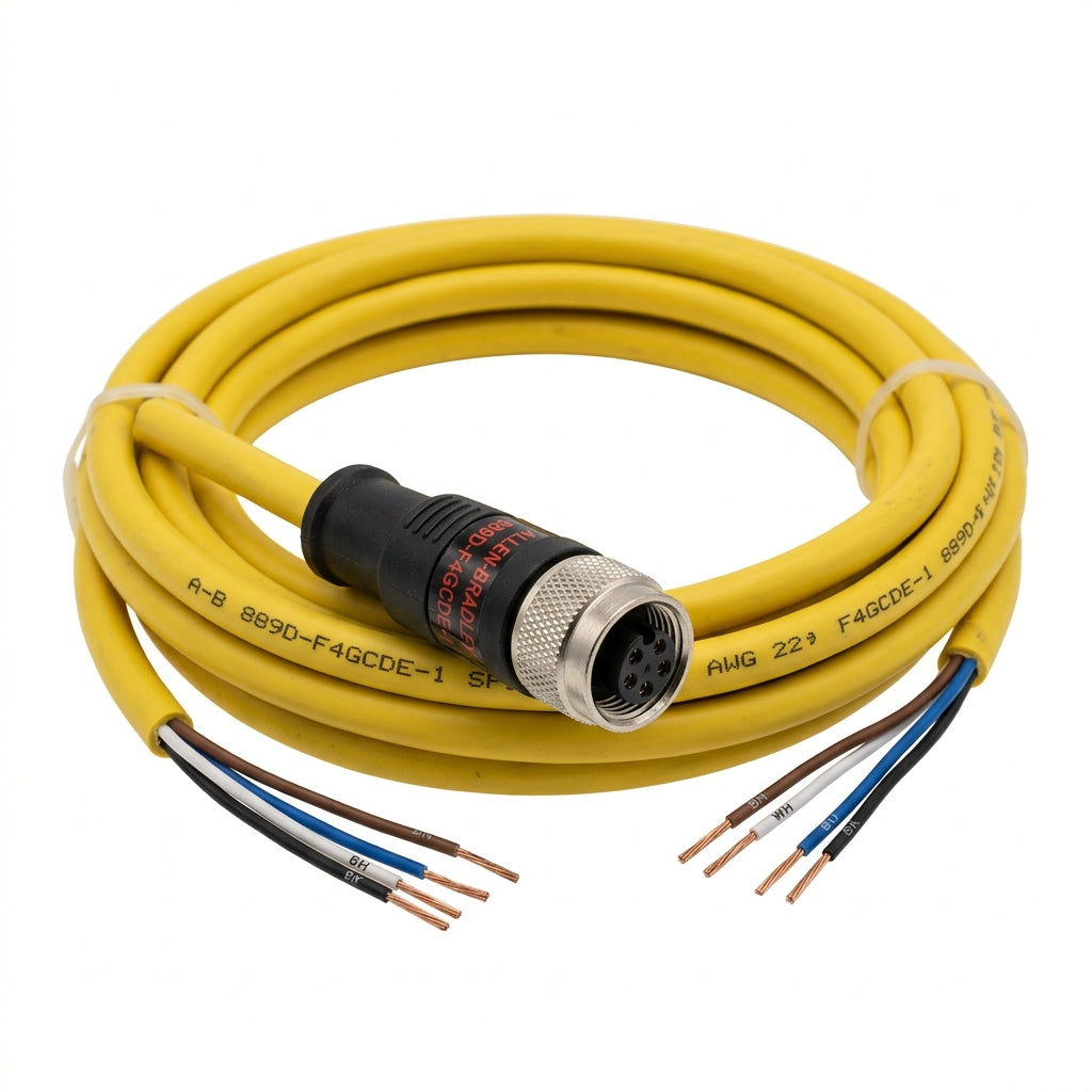 ALLEN-BRADLEY 889D-F4GCDE-1 CONECTORES RAPIDOS Y CABLES PARA SENSOR (CORDSETS)