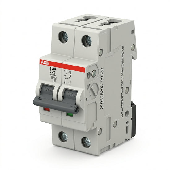 ABB 2CDS252001R0338 INTERRUPTORES TERMOMAGNETICOS MINIATURA RIEL DIN