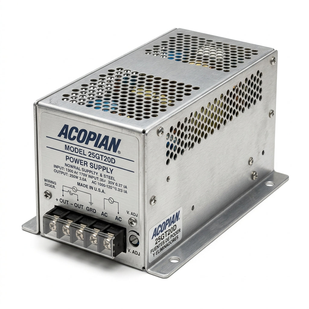 ACOPIAN 25GT20D FUENTES DE PODER Y ELIMINADORES