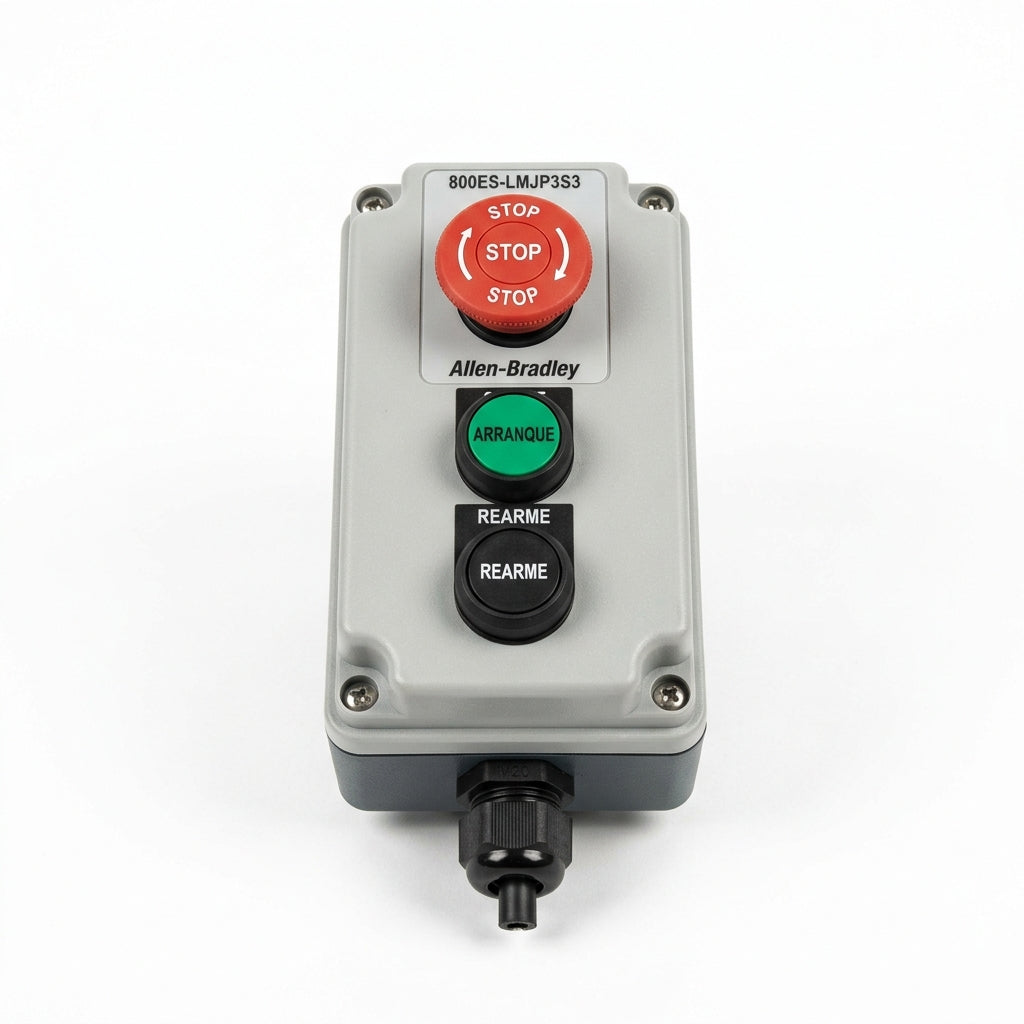 ALLEN-BRADLEY 800ES-LMJP3S3 BOTONES PULSADORES BOTONERAS