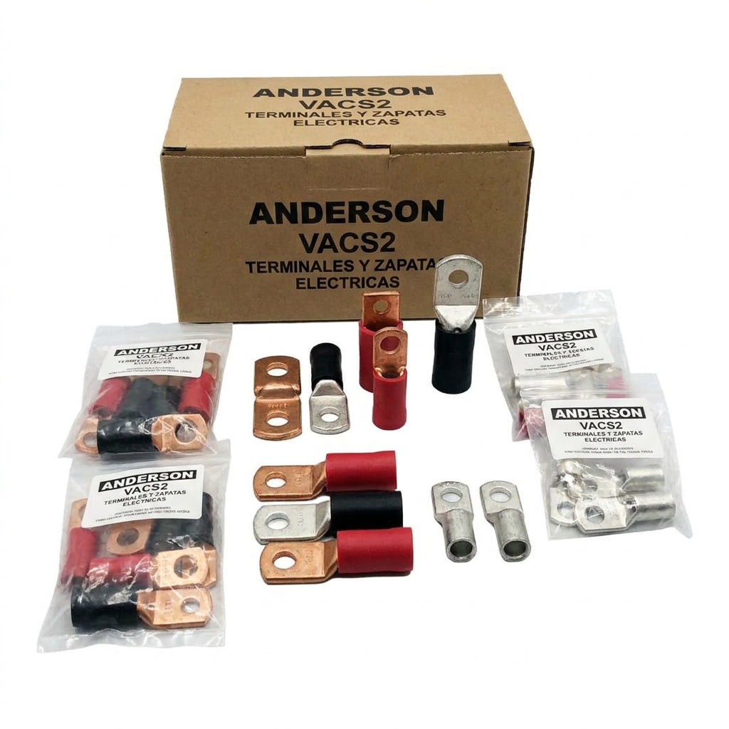 ANDERSON VACS2 TERMINALES Y ZAPATAS ELECTRICAS