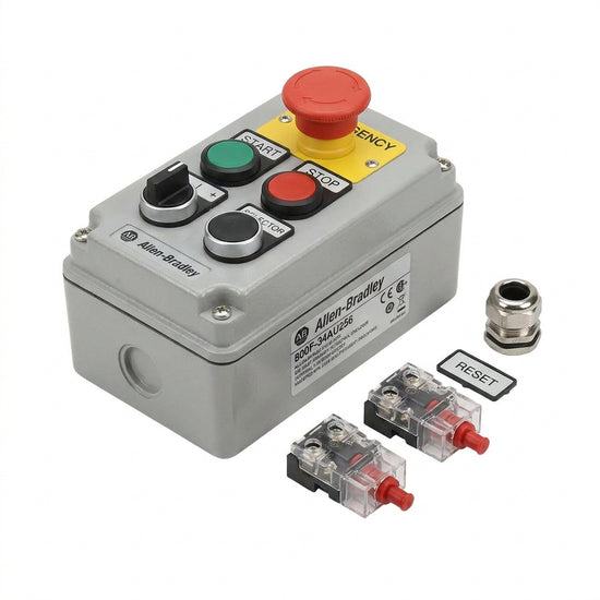 ALLEN-BRADLEY 800F-34AU256 BOTONES PULSADORES BOTONERAS Y ACCESORIOS