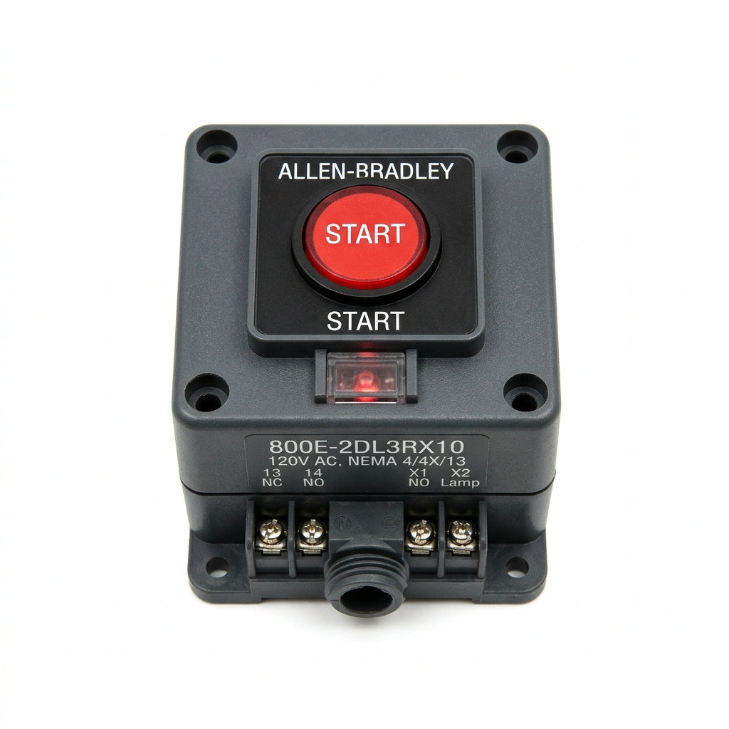 ALLEN-BRADLEY 800E-2DL3RX10 BOTONES PULSADORES BOTONERAS Y ACCESORIOS