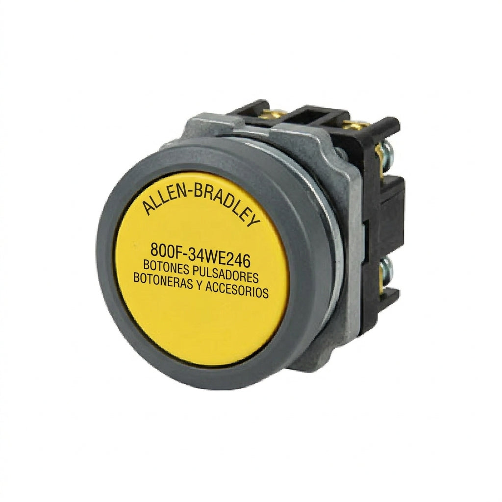 ALLEN-BRADLEY 800F-34WE246 BOTONES PULSADORES BOTONERAS Y ACCESORIOS