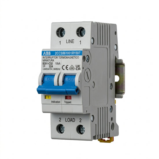 ABB 2CCS861001R1597 INTERRUPTORES TERMOMAGNETICOS MINIATURA RIEL DIN