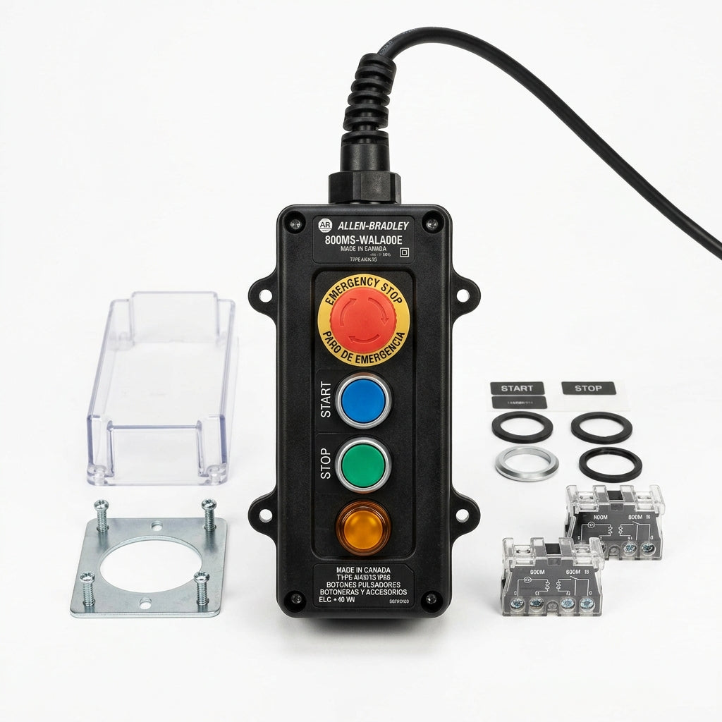 ALLEN-BRADLEY 800MS-WALA00E BOTONES PULSADORES BOTONERAS Y ACCESORIOS