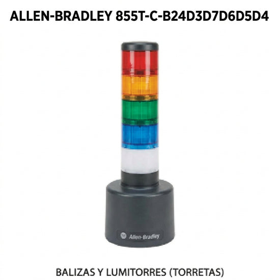 ALLEN-BRADLEY 855T-C-B24D3D7D6D5D4 BALIZAS Y LUMITORRES (TORRETAS)