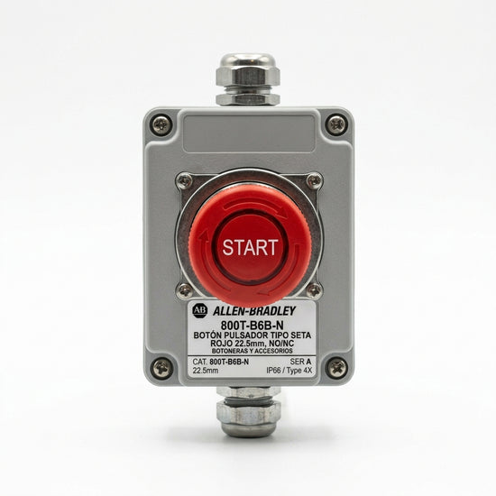 ALLEN-BRADLEY 800T-B6B-N BOTONES PULSADORES BOTONERAS Y ACCESORIOS