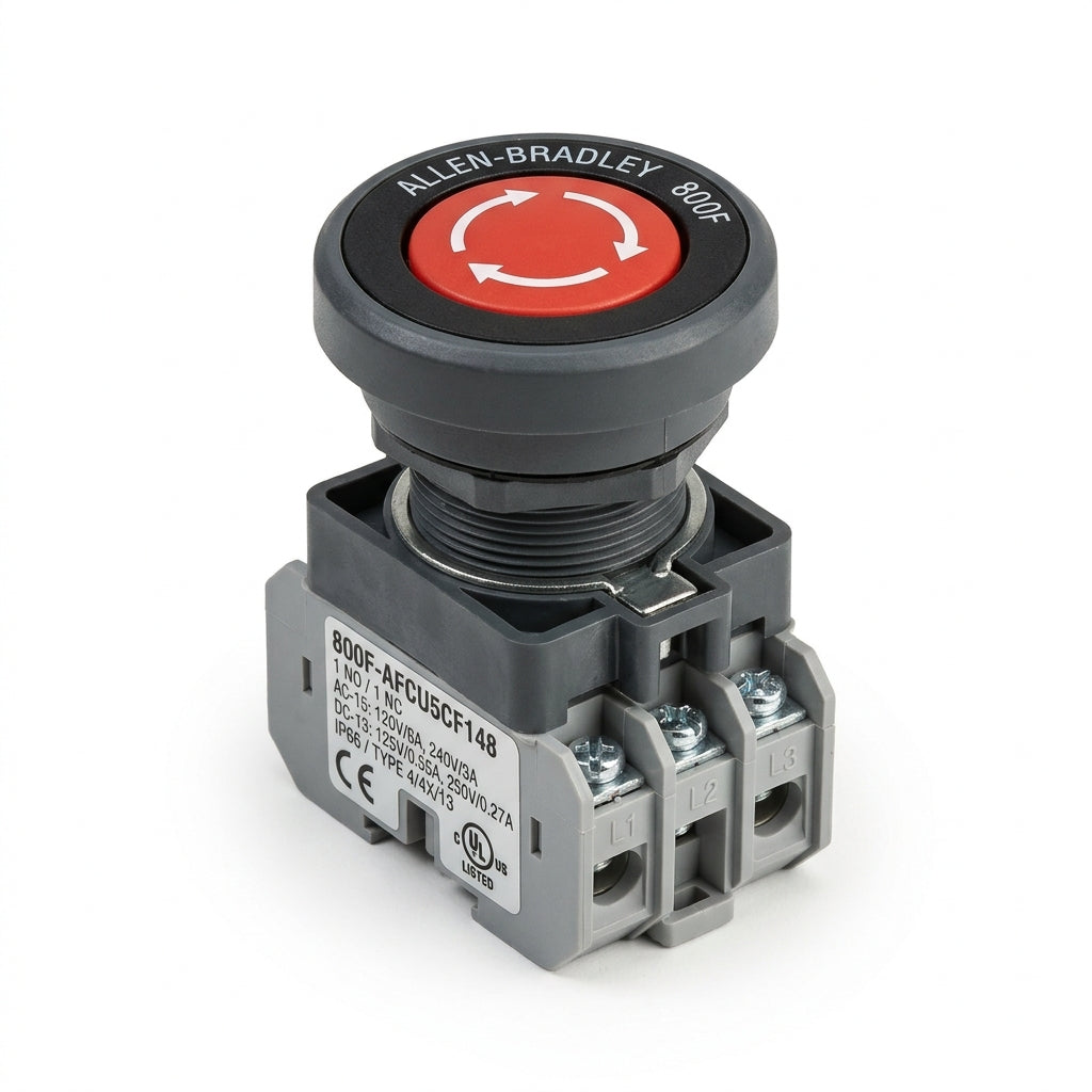 ALLEN-BRADLEY 800F-AFCU5CF148 BOTONES PULSADORES BOTONERAS Y ACCESORIOS