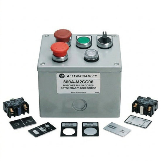 ALLEN-BRADLEY 800A-M2CC06 BOTONES PULSADORES BOTONERAS Y ACCESORIOS