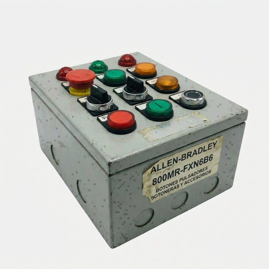 ALLEN-BRADLEY 800MR-FXN6B6 BOTONES PULSADORES BOTONERAS Y ACCESORIOS
