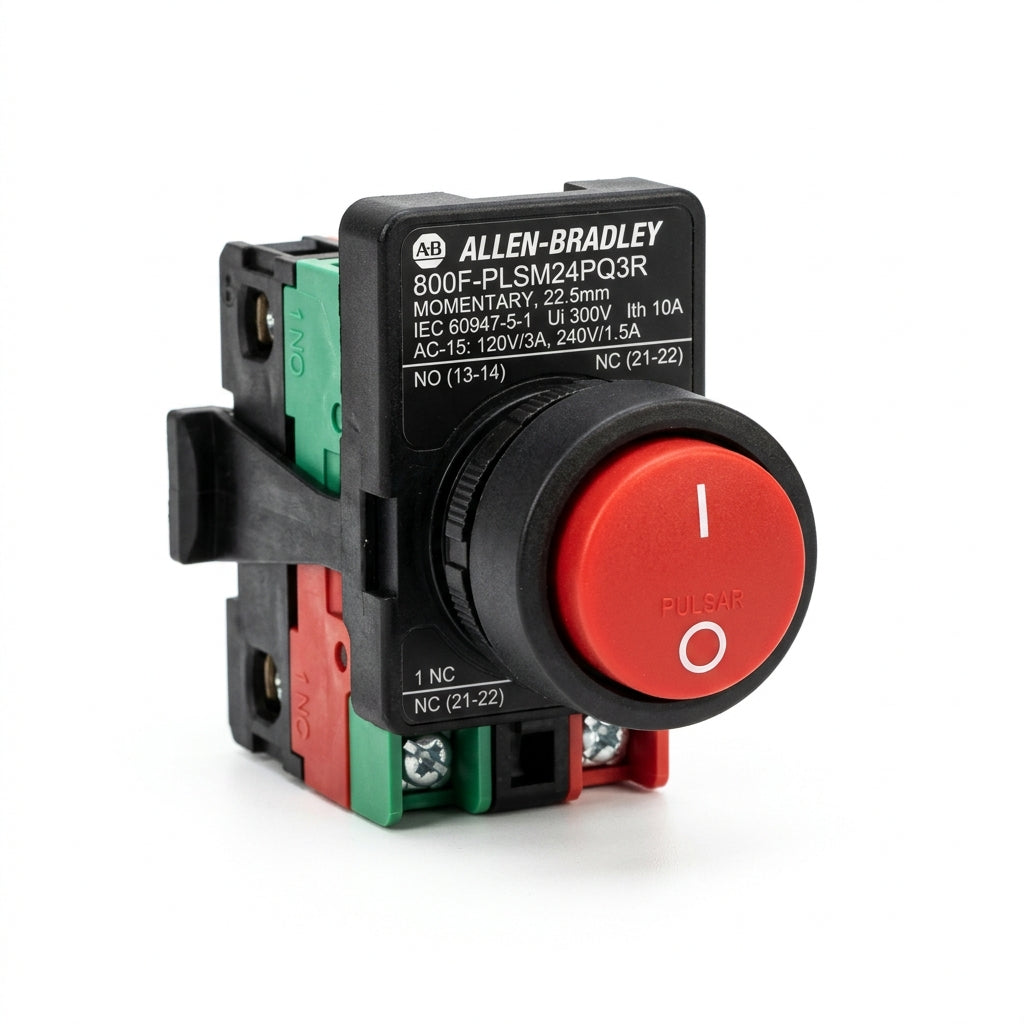 ALLEN-BRADLEY 800F-PLSM24PQ3R BOTONES PULSADORES BOTONERAS Y ACCESORIOS
