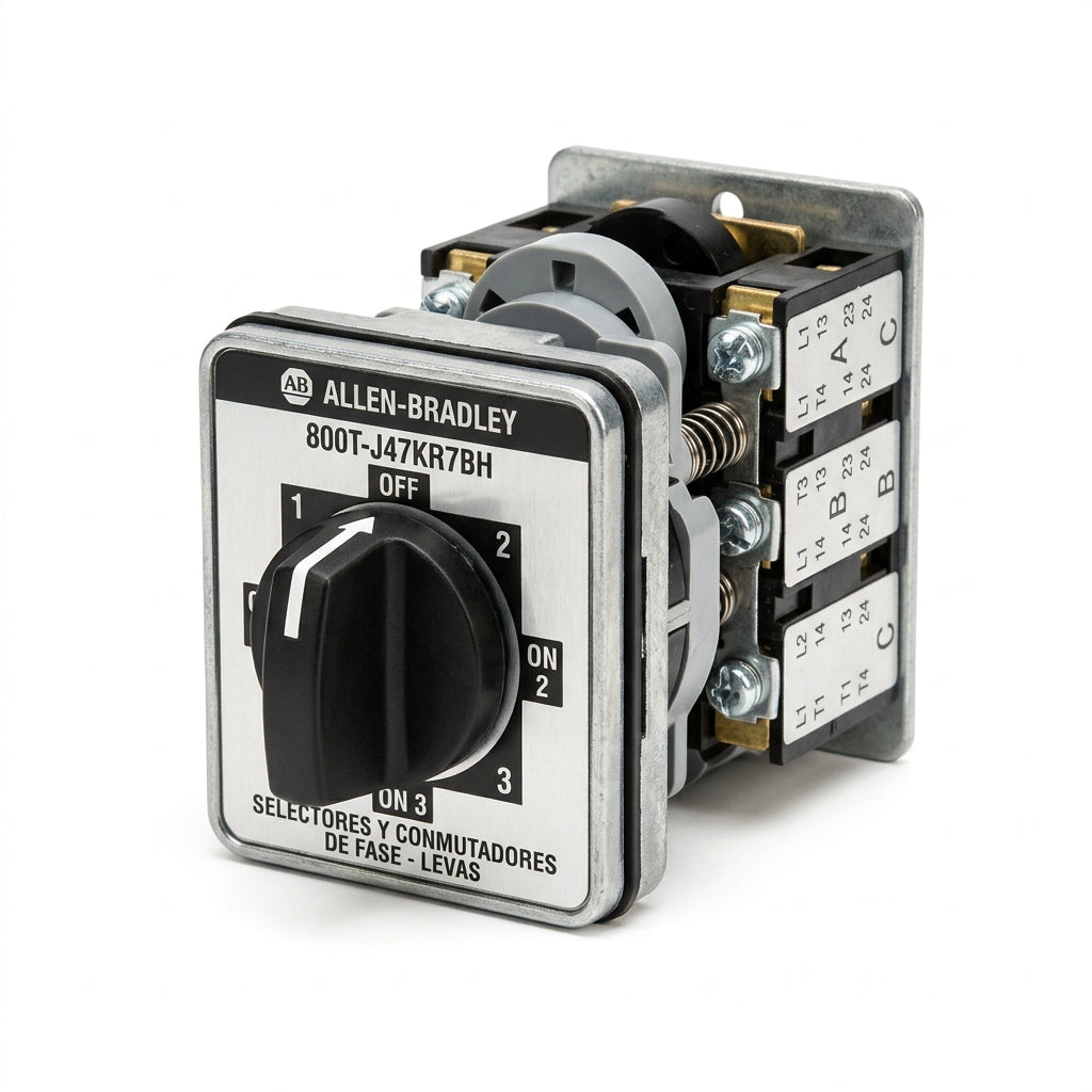 ALLEN-BRADLEY 800T-J47KR7BH SELECTORES Y CONMUTADORES DE FASE - LEVAS