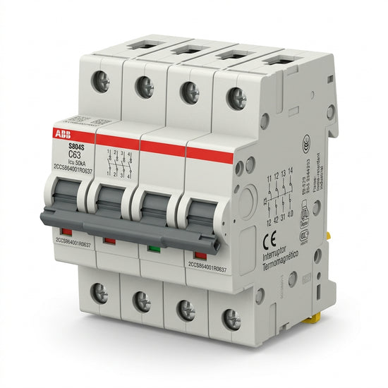 ABB 2CCS864001R0637 INTERRUPTORES TERMOMAGNETICOS MINIATURA RIEL DIN