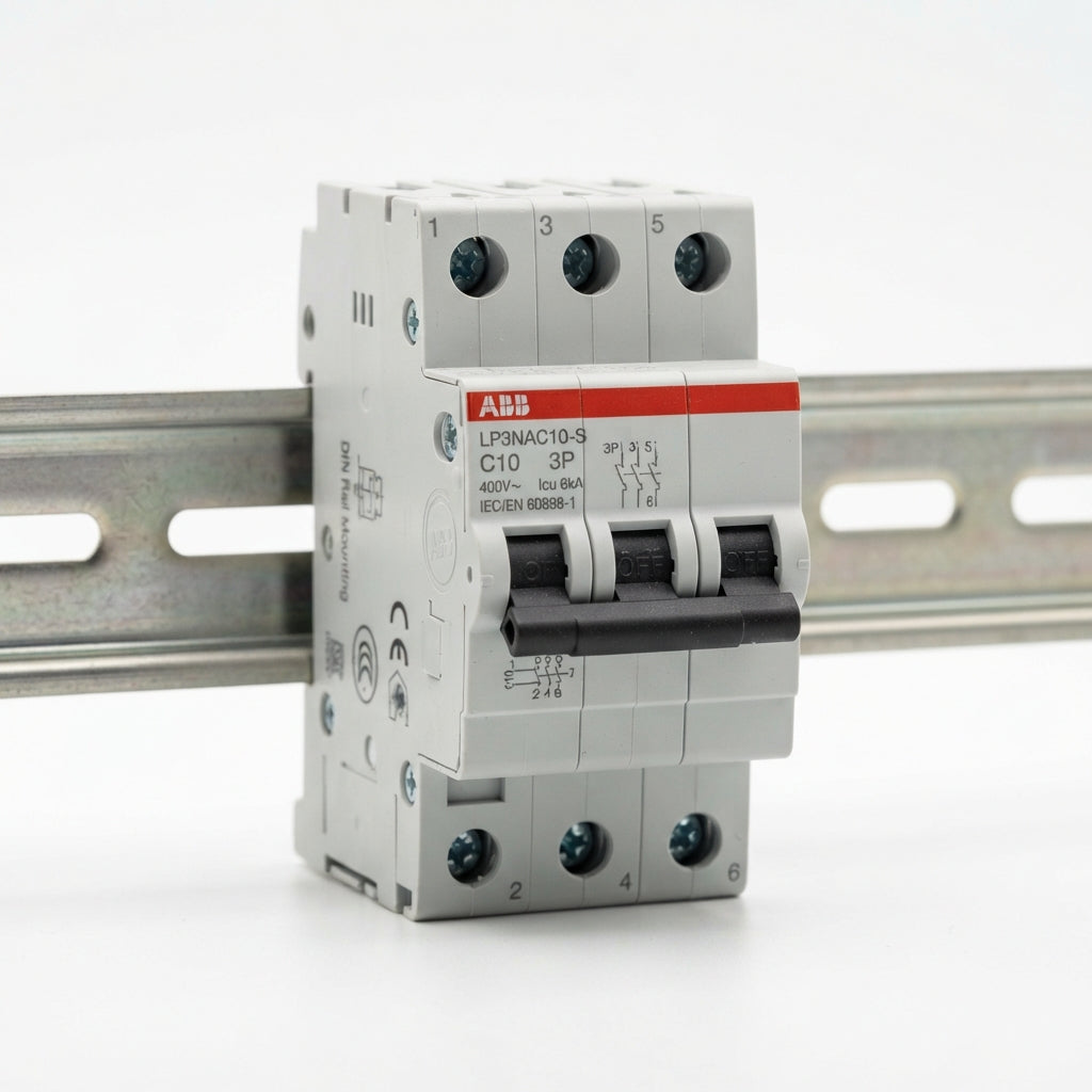 ABB LP3NAC10-S INTERRUPTORES TERMOMAGNETICOS MINIATURA RIEL DIN