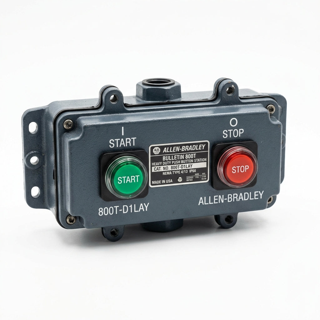 ALLEN-BRADLEY 800T-D1LAY BOTONES PULSADORES BOTONERAS Y ACCESORIOS