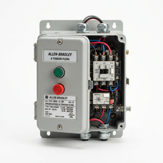 ALLEN-BRADLEY 512-BSB-3-6P ARRANCADORES A TENSION PLENA