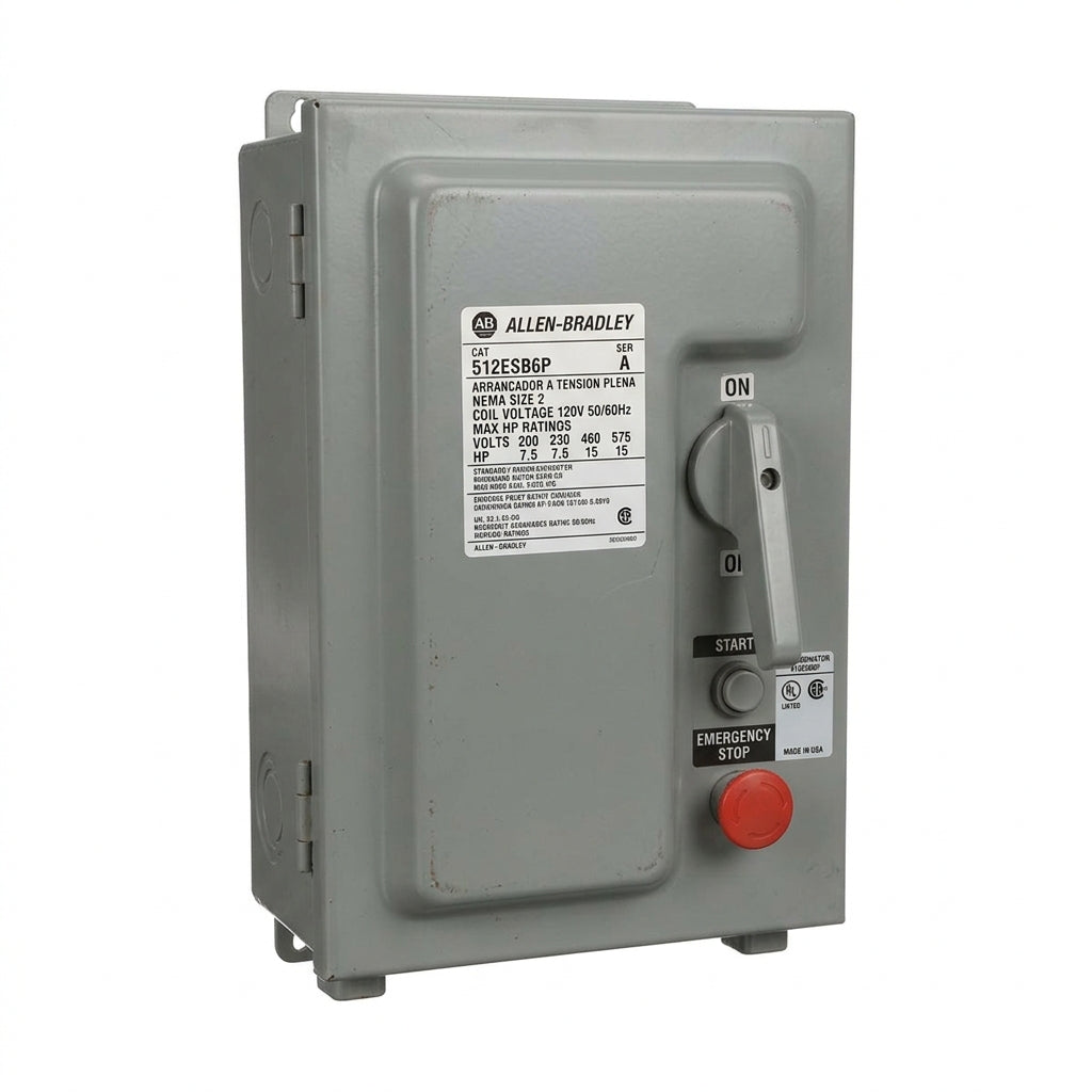 ALLEN-BRADLEY 512ESB6P ARRANCADORES A TENSION PLENA