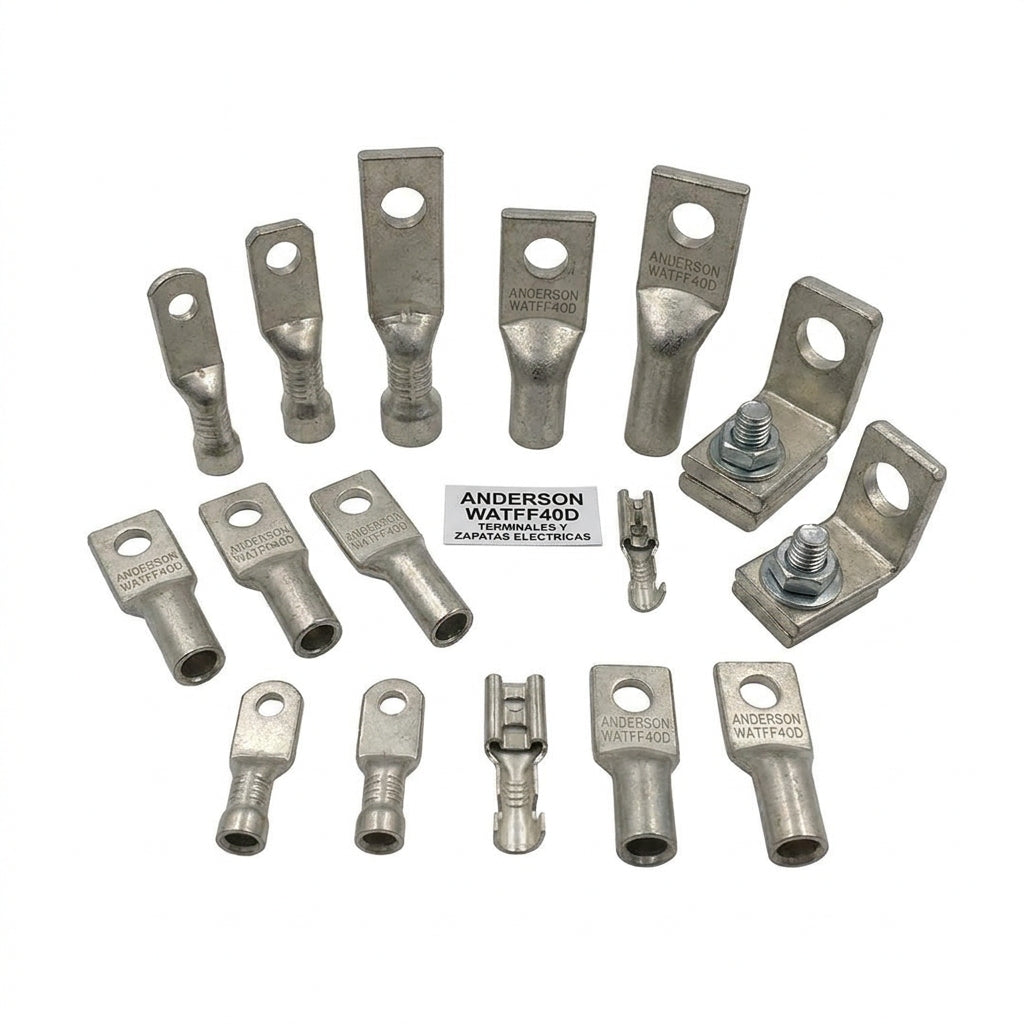 ANDERSON WATFF40D TERMINALES Y ZAPATAS ELECTRICAS