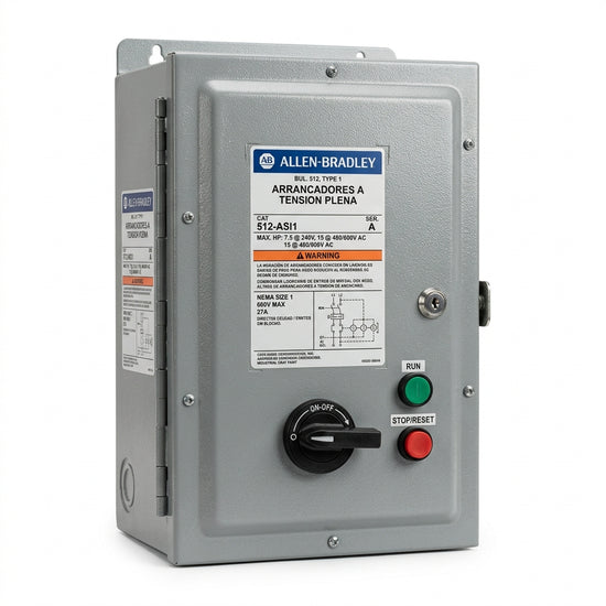 ALLEN-BRADLEY 512-ASI1 ARRANCADORES A TENSION PLENA