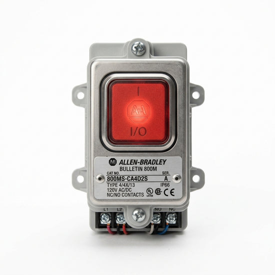 ALLEN-BRADLEY 800MS-CA4D2S BOTONES PULSADORES BOTONERAS Y ACCESORIOS